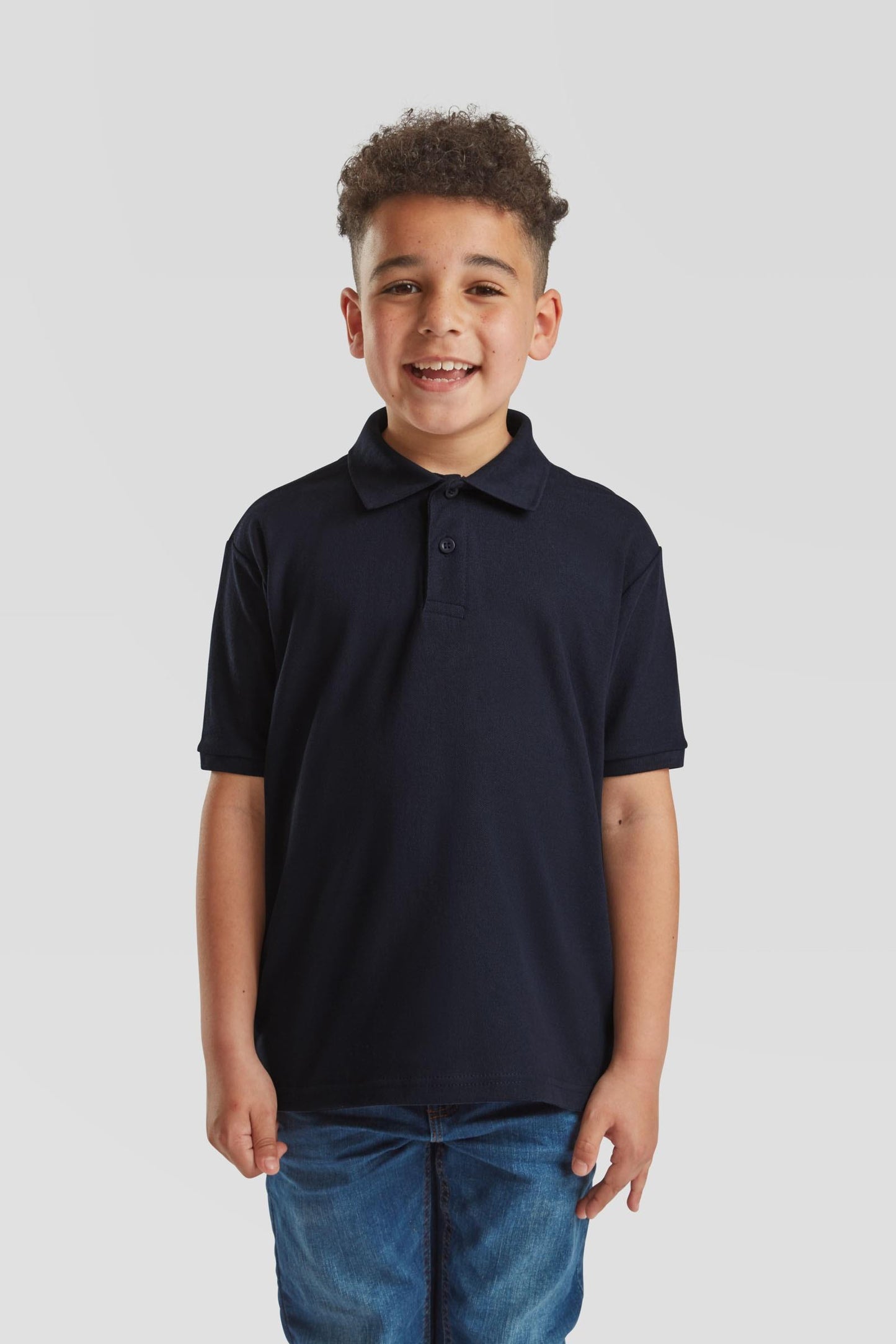 FotL Kids Polo 65/35 - Deep Navy