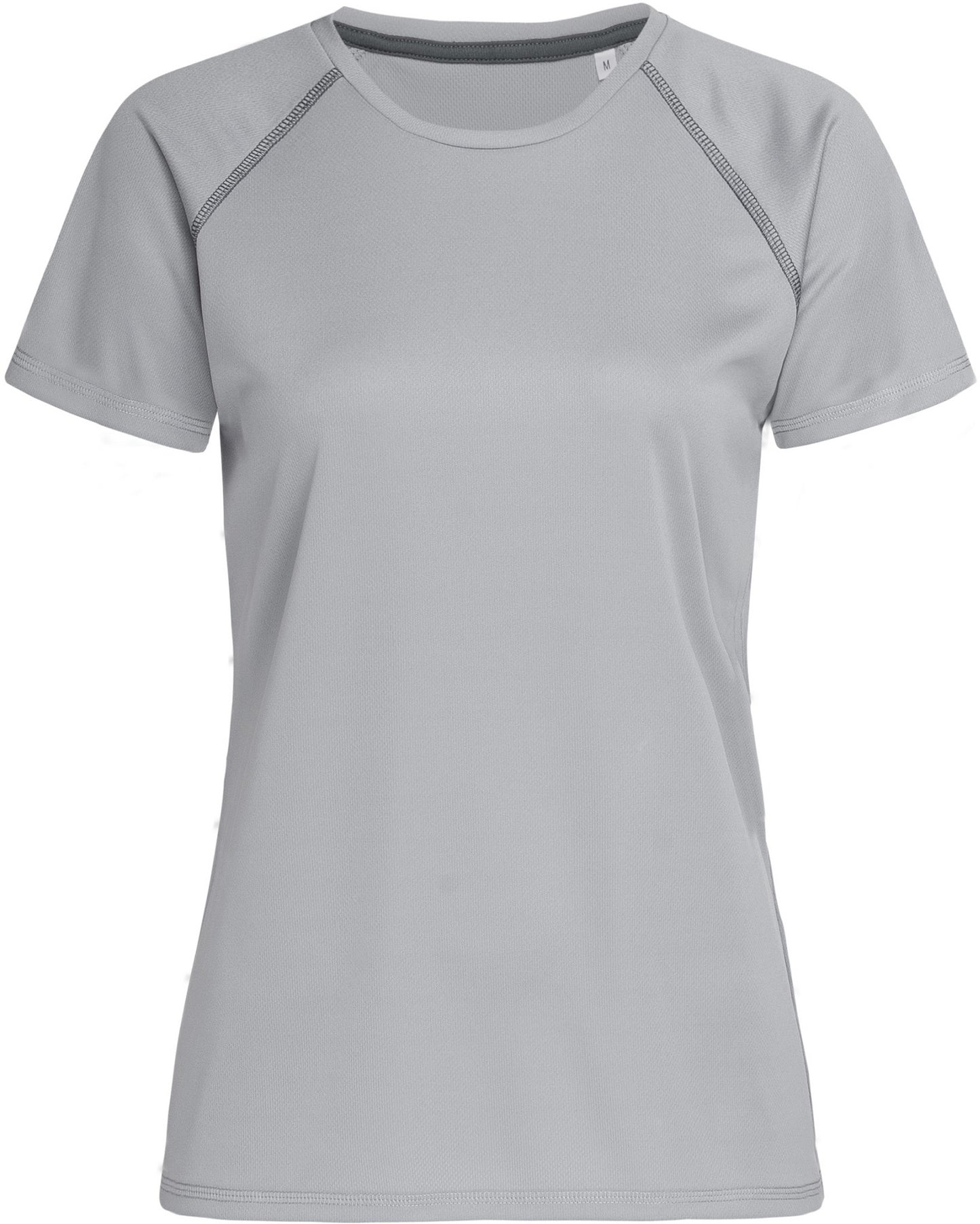 Stedman Active Sports Team Raglan T Ladies - Silver Grey