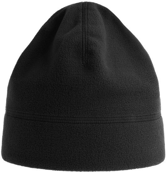 Atlantis Birk Recycled Polyester Fleece Beanie - Black