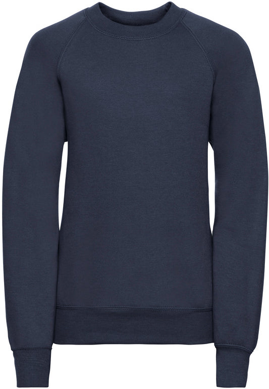 Russell Classic Youth Raglan Sweat - French Navy