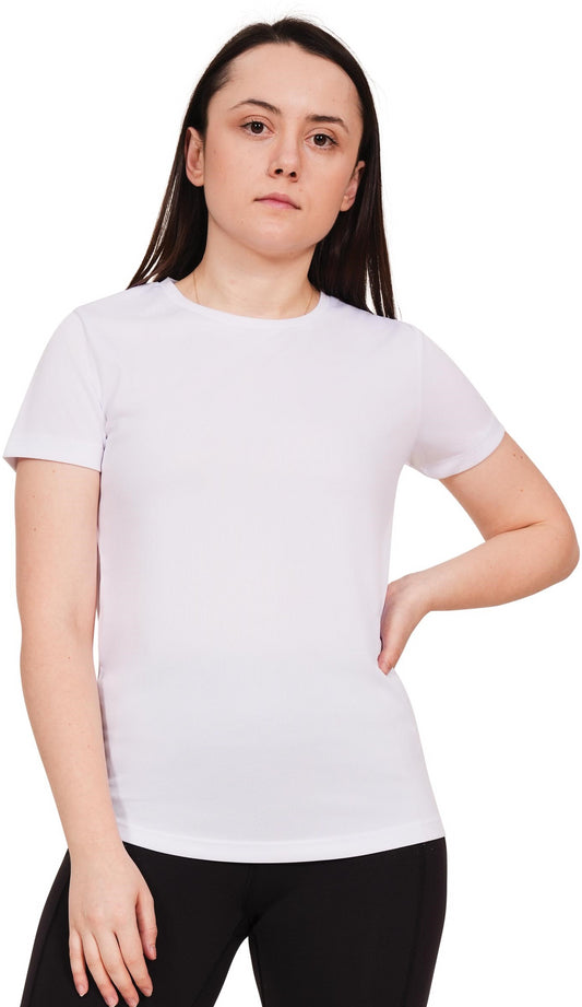 Casual Original Tech T Shirt Ladies - White