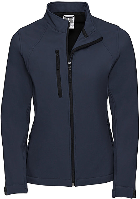 Russell Softshell Ladies Jacket - French Navy