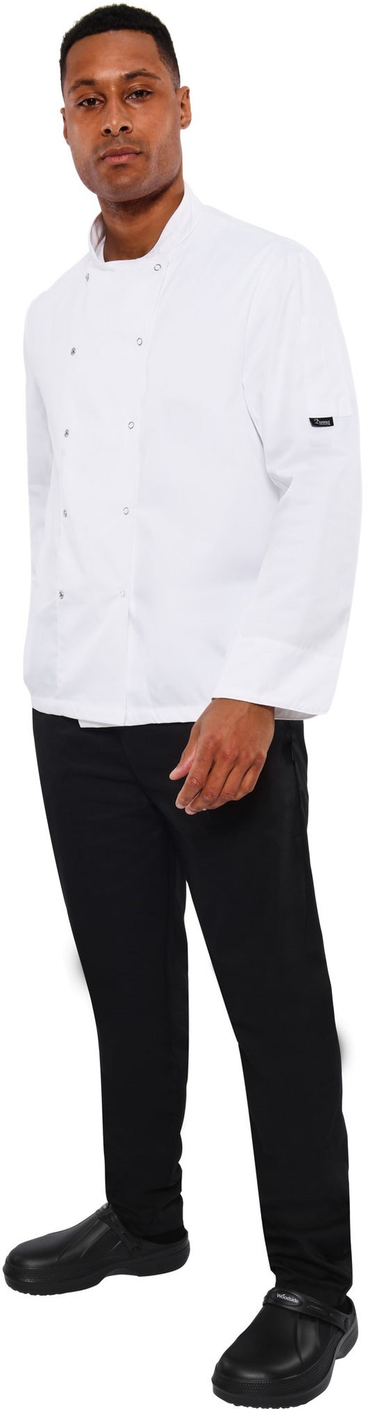 Dennys Chef L/S Jacket - White