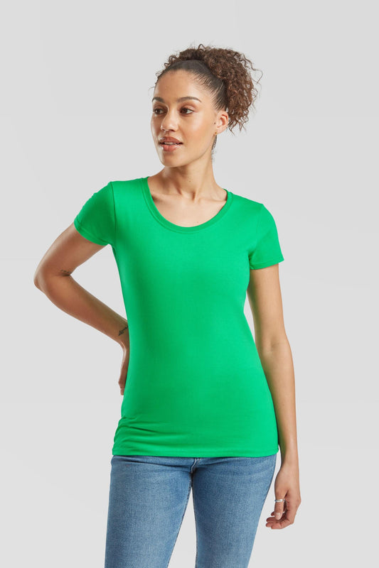 FotL Iconic 195 Ringspun Premium T Ladies - Kelly Green