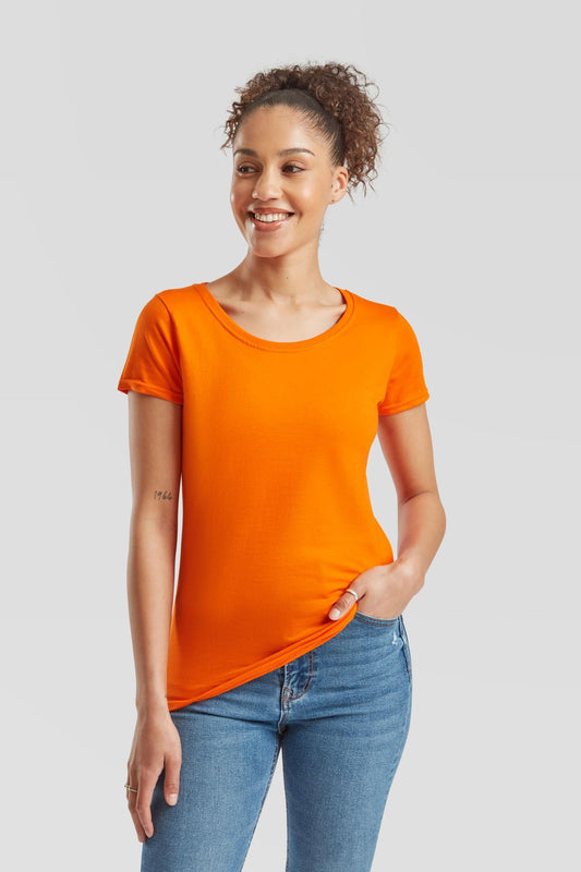 FotL Iconic 195 Ringspun Premium T Ladies - Orange