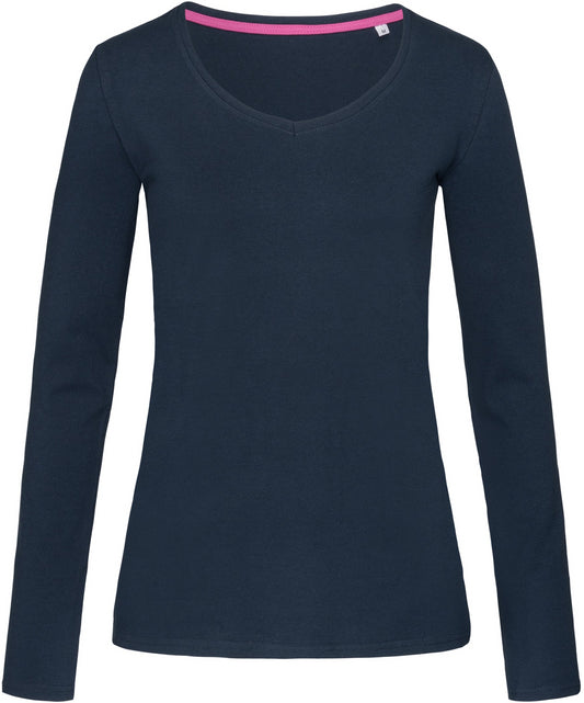 Stedman Stars Claire L/S T Ladies - Marina Blue