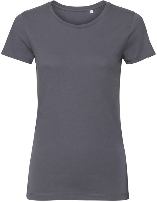Russell Pure Organic T Ladies - Convoy Grey