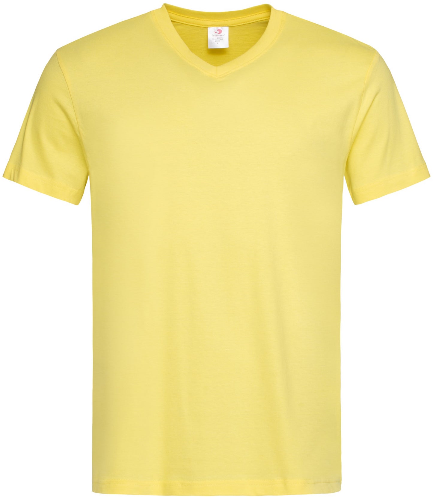 Stedman Classic V Neck T-Shirt - Yellow