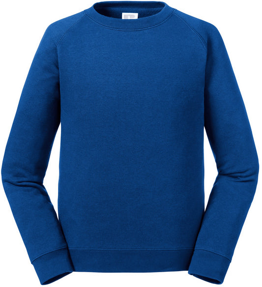Russell Authentic Raglan Sweat Youths - Bright Royal