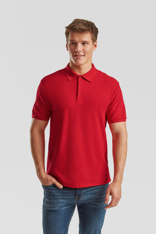 FotL 65/35 Heavy Polo - Red