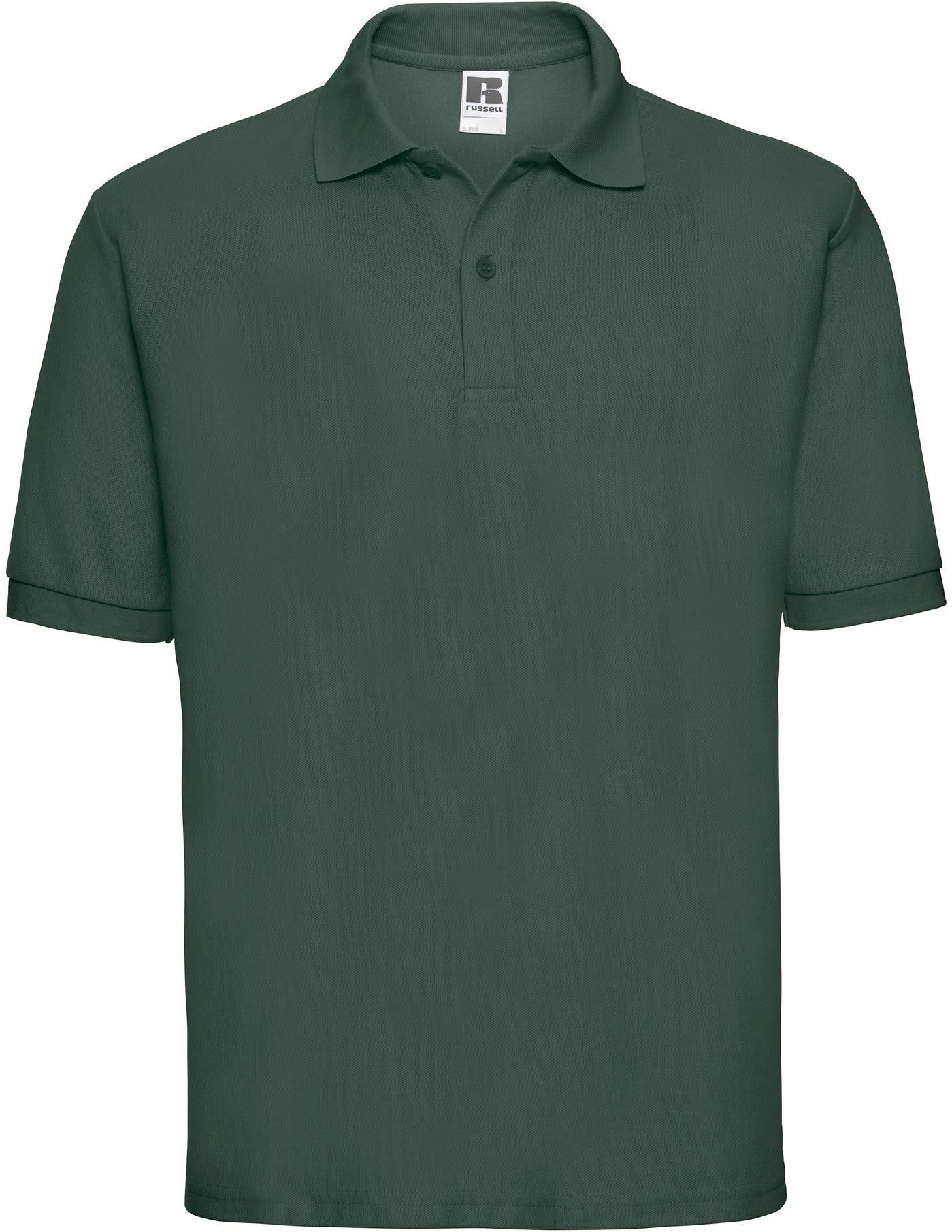 Russell Classic PolyCotton Polo - Bottle Green