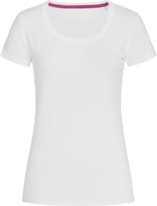 Stedman Stars Claire Crew Neck Ladies T - White