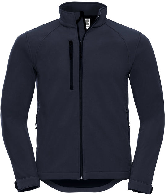 Russell Softshell Mens Jacket - French Navy
