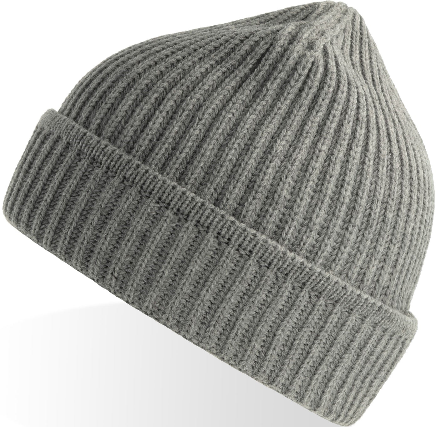 Atlantis Maple Polylana Heavy Guage Beanie - Light Grey Melange