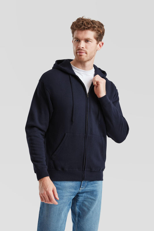 FotL Classic Zip Hood Mens - Deep Navy