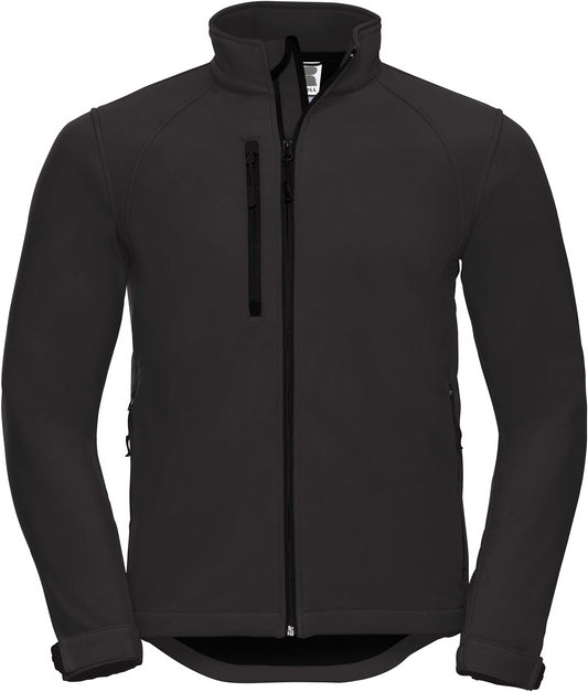 Russell Softshell Mens Jacket - Black