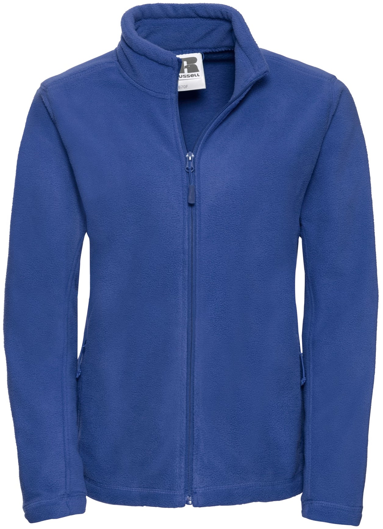 Russell Full Zip Ladies Fleece - Bright Royal