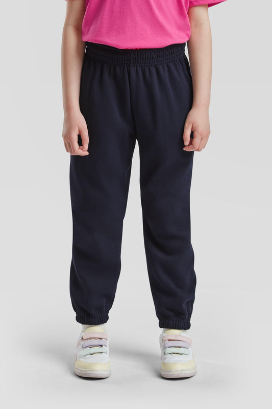 FotL Classic Elastic Cuff Jog Pant Kids - Deep Navy