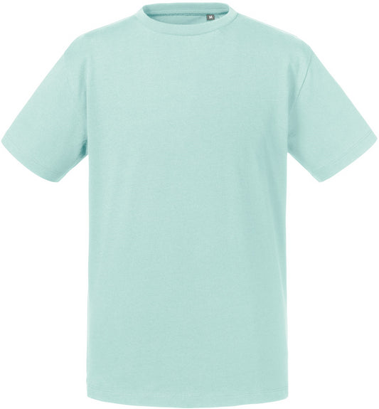 Russell Pure Organic T Youths - Aqua