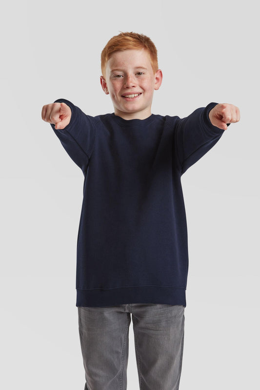 FotL Classic Raglan Sweat Kids - Deep Navy