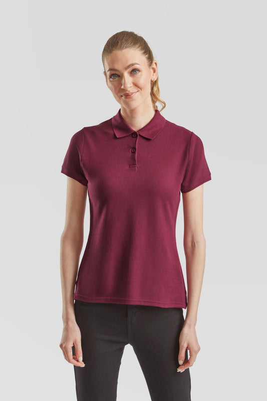 FotL Premium Polo Ladies - Burgundy