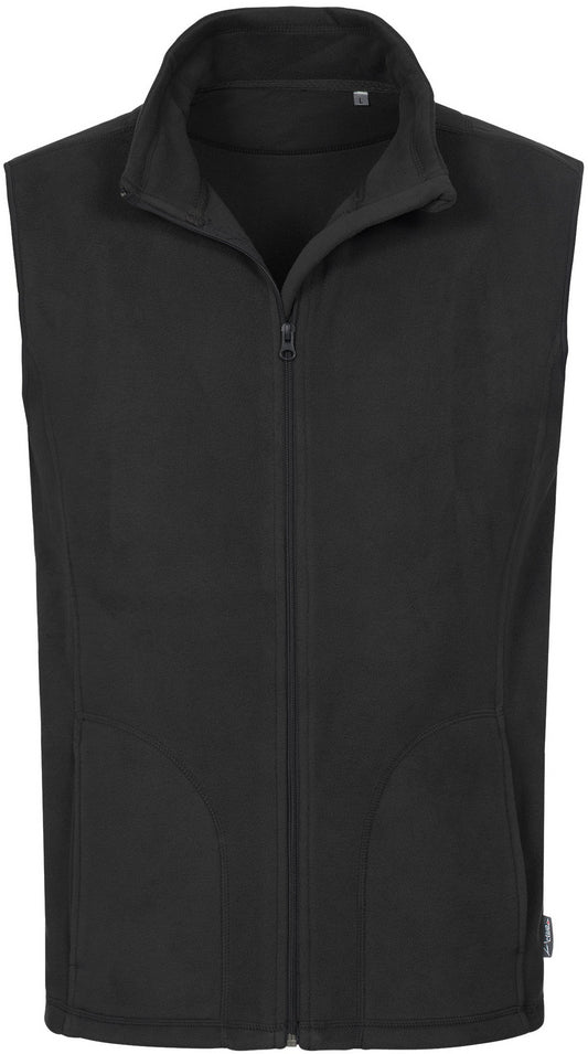 Stedman Active Outdoor Fleece Gilet - Black Opal