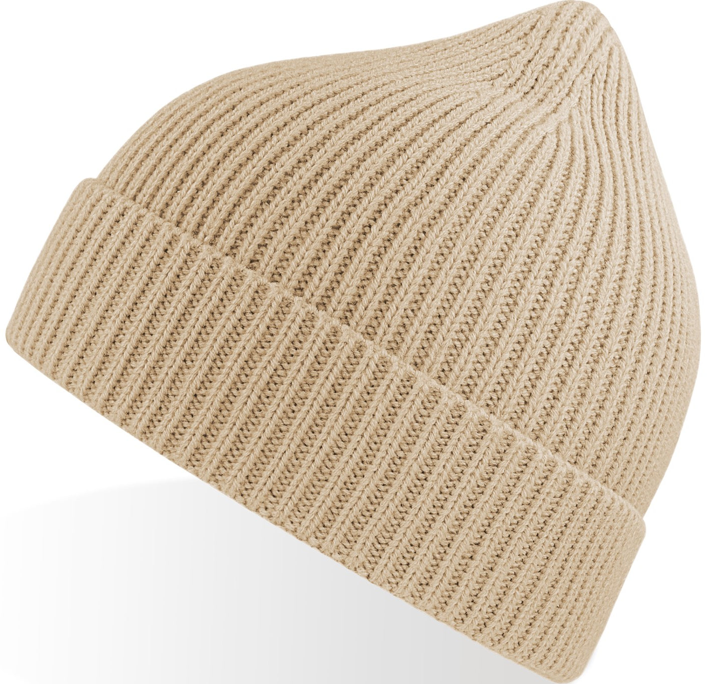 Atlantis Andy Recycled Polyester Acrylic Beanie - Beige