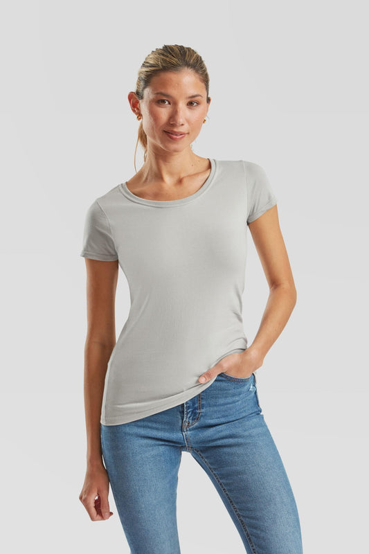 FotL Iconic 195 Ringspun Premium T Ladies - Zinc