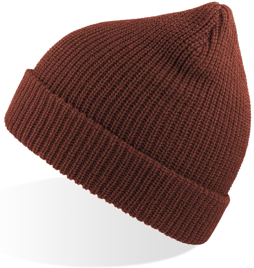 Atlantis Woolly Wool Blend Beanie - Rust