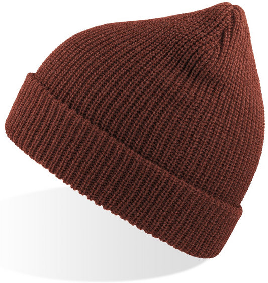 Atlantis Woolly Wool Blend Beanie - Rust