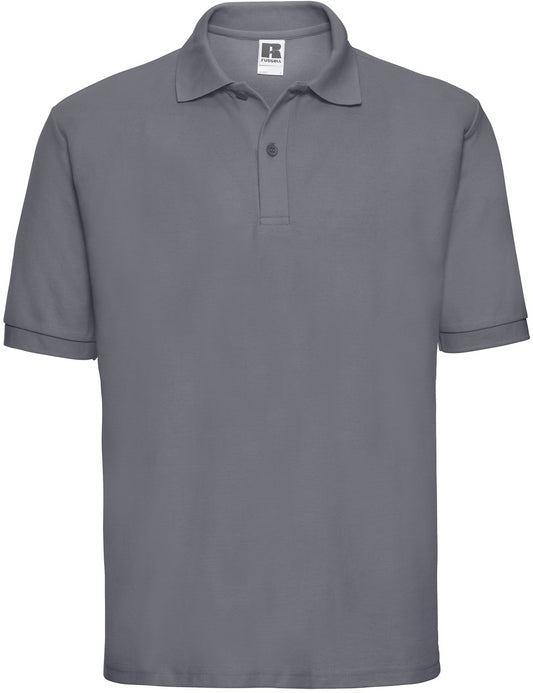 Russell Classic PolyCotton Polo - Convoy Grey